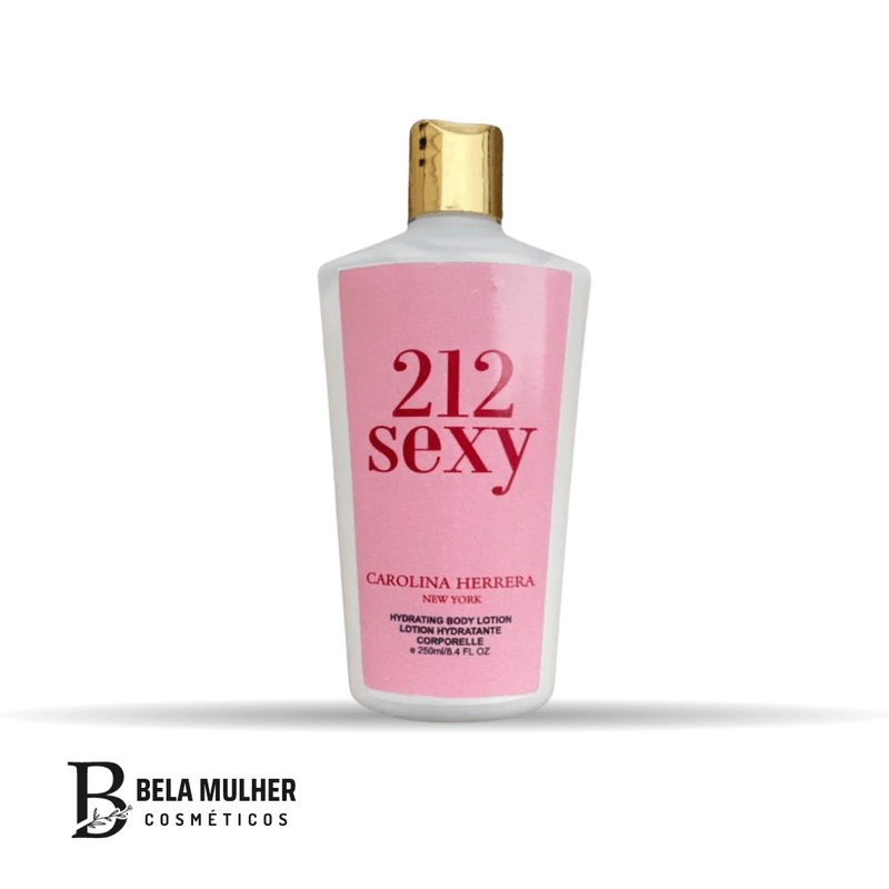 Hidratante 212 Sexy 250ml - Bela Mulher Cosméticos