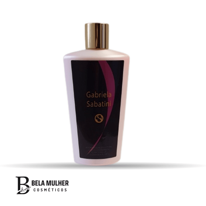 Hidratante Gabriela Sabatini 250ml - Bela Mulher Cosméticos